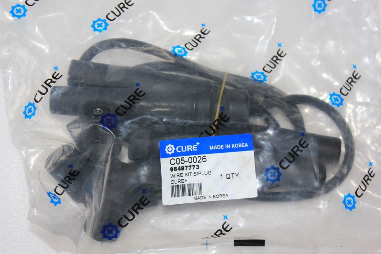 Дроти високовольтні (к-т) ланос 1,6 CURE+ Корея, фото 1