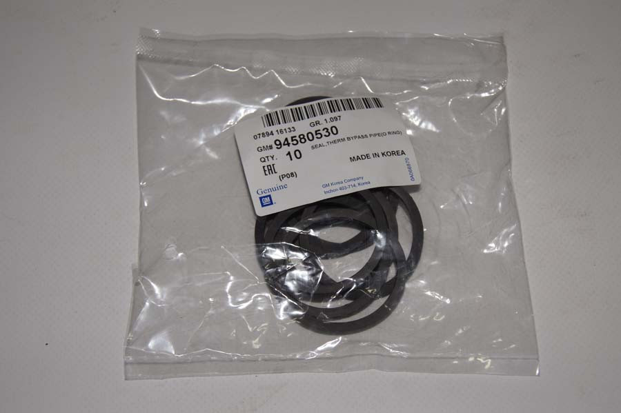 Прокладка термостата Ланос, Нексія 1,5 SOHC, Авео 1,4 SOHC GM Корея (ориг), фото 1