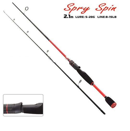Спінінг Spry Spin 2.10m тест 5-20g, фото 1