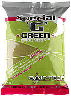 Прикормка Bait-Tech Special`G`Green Groundbait 1kg