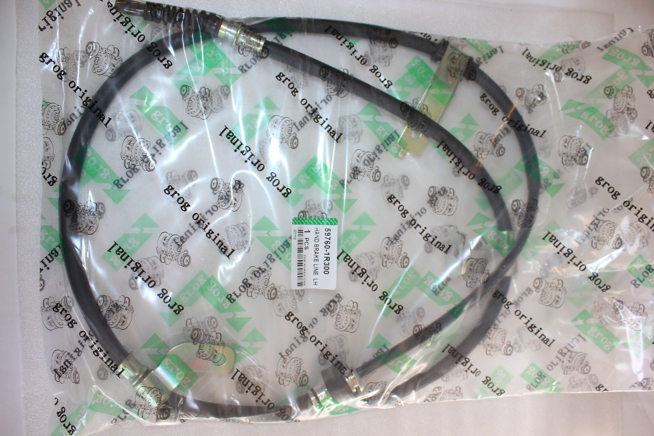 Трос ручника лівий Hyundai на R14 grog Корея, фото 1