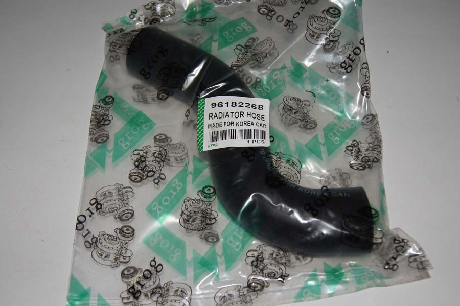 Шланг радіатора верхній Ланос з кондиціонером grog Корея, фото 1