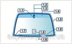 Заднее стекло на Хонду - Honda Accord, Civic, CR-V, Jazz, Pilot, с обогревом, установить - фото 2 - id-p11720868