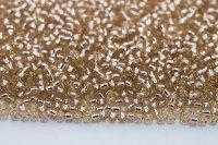 Бісер золотистий, діаметр — 2 мм (100 грамів)