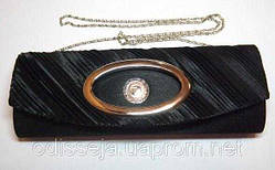 Клатч, тканина, чорний 31_1_16