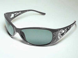 Окуляри дитячі поляризаційні глянсова чорна оправа