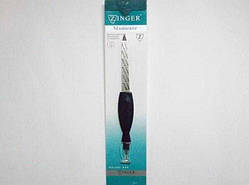 Пилка для шліфування нігтів із підрізом для кутикул 165х10 мм