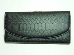 Гаманець жіночий, шкірозамінник, чорний 30_1_12a5