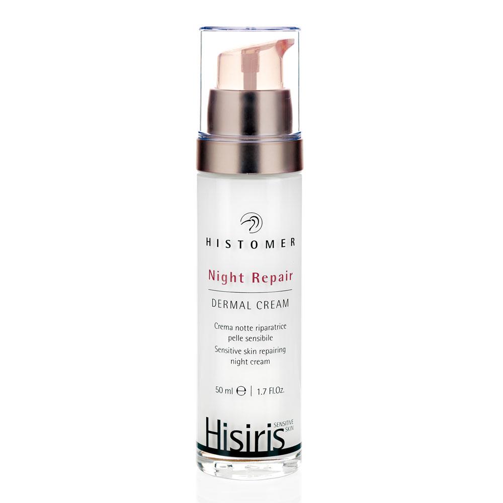 Нічний відновлювальний крем для чутливої шкіри Histomer HISIRIS Night Repair Dermal Cream