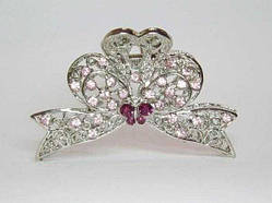 Краб для волосся металевий