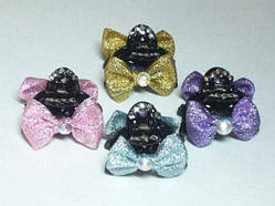 Шпилька для волосся краб 6 шт. пластик