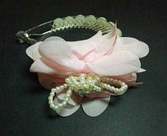 Твістер для волосся, рожевий, розмір 10х6 см