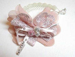 Твістер для волосся, рожевий, розмір 10х6 см