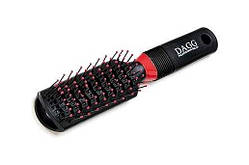 Гребінець для волосся масажний із пластиковими зубцями кольору в асортименті 22х4 см