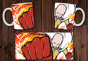 Чашка "Ванпанчмен" / Кружка One Punch Man №12