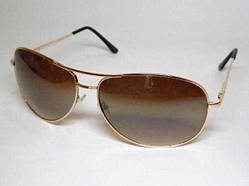 Окуляри сонцезахисні оправа жовтий метал 32_1_29a1