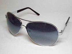 Окуляри сонцезахисні оправа білий метал 32_1_35a1