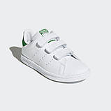 Дитячі кросівки Adidas Originals Stan Smith Cf C M20607, фото 3