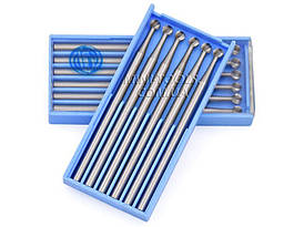 Набір ювелірних бор Komet (Куля 2,35х0,9мм. 6шт)