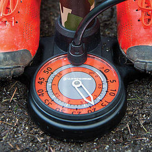 Насос підлоговий Blackburn Chamber HV, 50psi, камуфляж/поморанжевий, фото 2