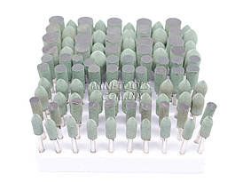 Набір гумових насадок 100шт., хвостовик 3mm.