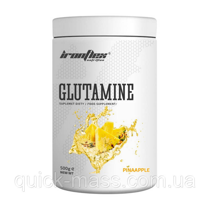 Глютамін Ironflex Glutamine 500g, фото 1