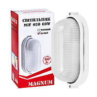Світильник ЖКГ 60Вт овал IP54 під LED лампу MAGNUM Білий, MIF020 (10042328)