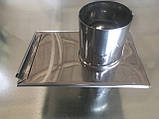 Шибер неіржавіюча сталь 0,8 мм, діаметр 180 мм димохід , вентиляція, фото 9