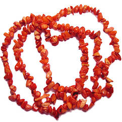 Відколи Корал Дрібні, Розмір від 4 до 9 мм, Намистини Натуральний Камінь, Фурнітура
