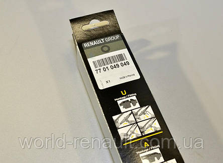 Renault (Original) 7701049049 — Щітка склоочисника (зі спойлером) водійська на Рено Трафік з 2001г., фото 2