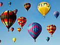 Яркие виниловые фотообои Воздушные шары
