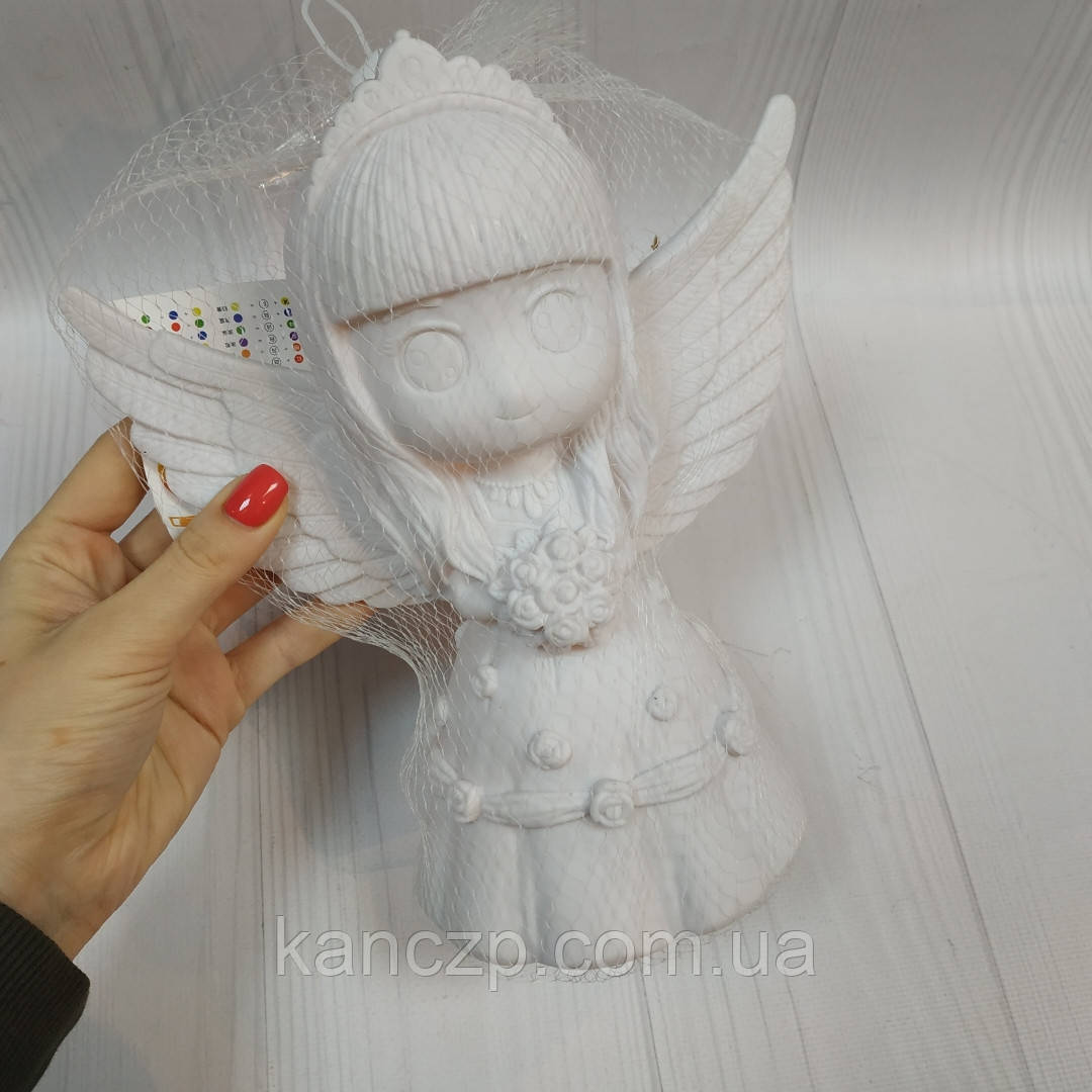 Набор для творчества раскрась копилку "Девочка ангел" - фото 1 - id-p1146110380