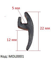 Уплотнитель лобового стекла, универсальная уплотнительная резинка, MOL0001