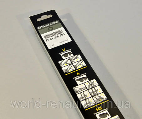 Renault (Original) 7701050583 — Щітка склоочисника (пасажирська сторона) на Рено Трафік з 2001г., фото 1