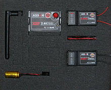ASSAN 2,4 Ghz RF set Futaba/ Hitec