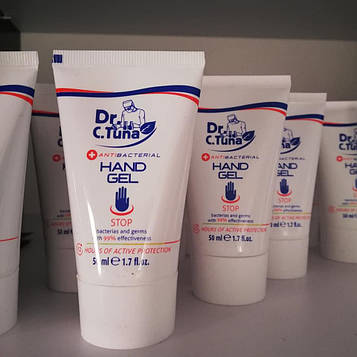 Антибактеріальний гель-антисептик Dr Tuna, 50 мл