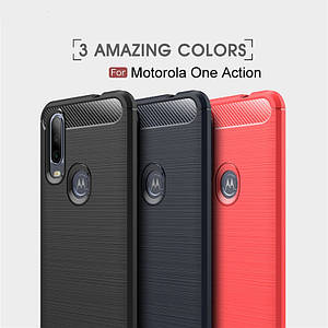 TPU чохол накладка Urban для Motorola One Action (4 кольори)