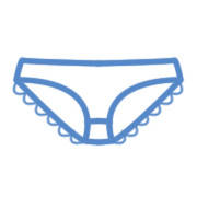 Сліпи з мереживом (5 шт)