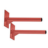 Кронштейн для гаражного зберігання шин і коліс, на пластині, на 1 колесо, фото 6