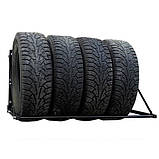 Полиця для зберігання змінних коліс та шин настінна розсувна глибина 50 см, фото 2