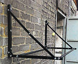 Полиця для зберігання змінних коліс та шин настінна розсувна глибина 50 см, фото 6