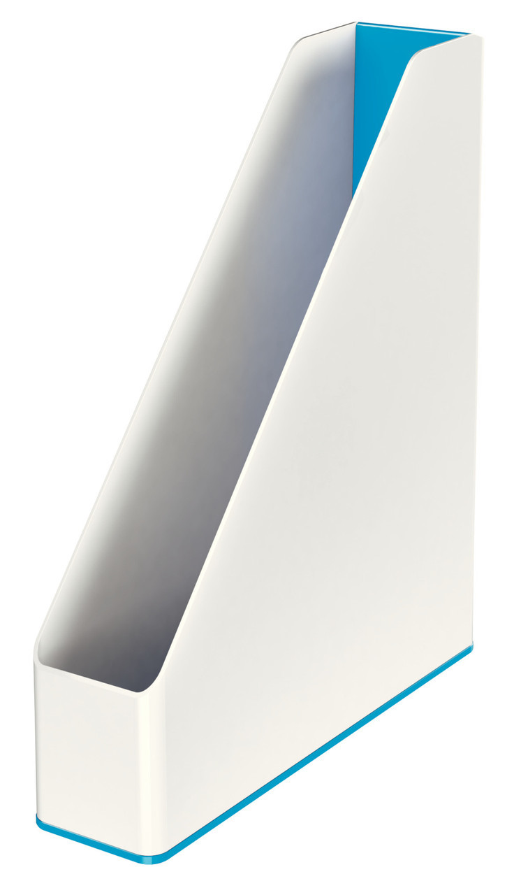 Лоток вертикальний Leitz WOW Colour Duo, синій металік, арт.5362-10-36