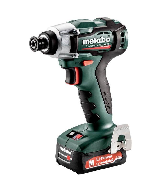 Акумуляторний ударний гайковерт Metabo POWERMAXX SSD 12 BL (601115500)