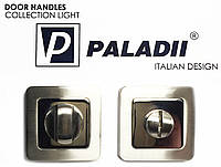 PALADII поворотник WC квадратный SN/CP сатен/хром
