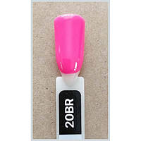 Гель-лак Kodi Professional 20BR , Неоновий рожевий, емаль