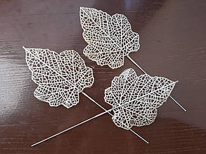 Листя декоративне на ніжці 23 см паковання 10 шт.