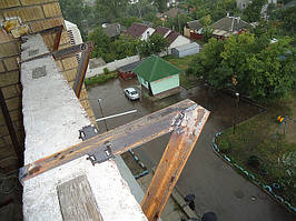 Вынос балкона киев