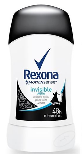 Антиперспірант - олівець  жіночий Rexona Invisible Aqua 40 мл.