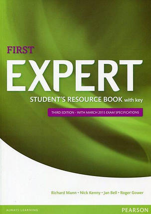 Expert First 3rd Edition student's Resource Book with Key, фото 1
