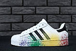 Жіночі кросівки Adidas Superstar Pride Pack, адідас суперстар прайд пак (36,39 розміри в наявності), фото 4